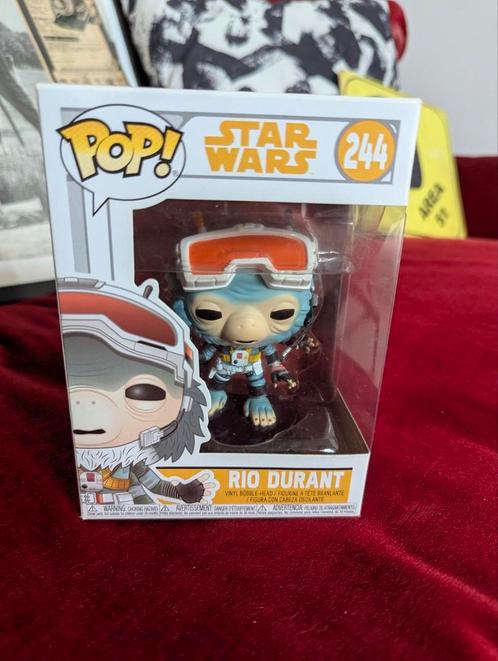 Funko Pop Star Wars #244 — Rio Durant, Verzamelen, Beelden en Beeldjes, Zo goed als nieuw, Ophalen of Verzenden
