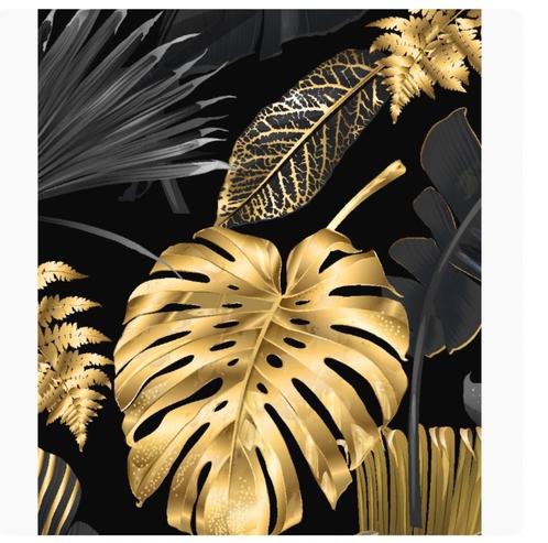 Textiel behang Walltex Pro gouden Jungle 210x249 nieuw!, Maison & Meubles, Ameublement | Papier peint, Noir, Jaune, 10 à 25 m²