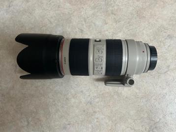 Canon EF 70 - 200 mm f/ 2,8 L IS II USM  + e.v.t. extender beschikbaar voor biedingen