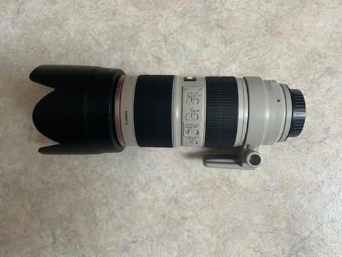 Canon EF 70 - 200 mm f/ 2,8 L IS II USM  + e.v.t. extender, Audio, Tv en Foto, Professionele apparaten, Zo goed als nieuw, Video