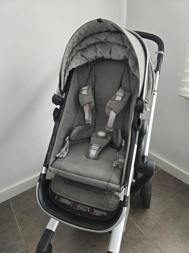 Joolz Day 2 + accessoires, Kinderen en Baby's, Kinderwagens en Combinaties, Gebruikt, Combiwagen, Overige merken, Verstelbare duwstang