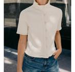 Nieuw elegant wit crèmekleurig vest van Zara S, Kleding | Dames, Truien en Vesten, Nieuw, Ophalen of Verzenden, Maat 36 (S), Wit