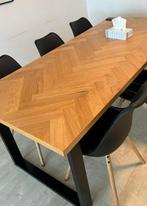 Table complète 6 chaise 200x90, Maison & Meubles, Enlèvement ou Envoi, Utilisé