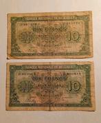 Léopold 3, 10 francs 1-2-1943, série, Envoi