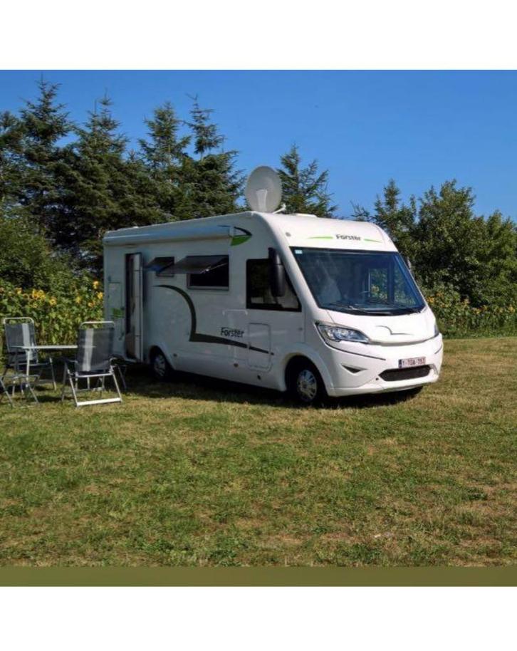 Mobilhome Forster I726VB motorhome te koop, Caravans en Kamperen, Mobilhomes, Particulier, tot en met 6, Integraal, Fiat, Fiat