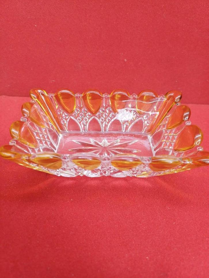 Val Saint-Lambert schaal, Antiek en Kunst, Antiek | Glaswerk en Kristal, Ophalen of Verzenden