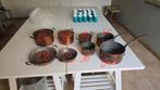 Exclusieve Falk Culinair koperen pannen - Set van 8 stuks, Antiek en Kunst, Ophalen