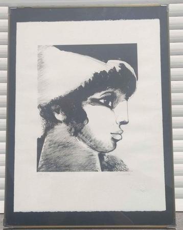 lithographie signe roger somville beschikbaar voor biedingen