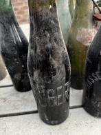 Lot van een 60 tal oude bierflesjes, Antiek en Kunst, Ophalen