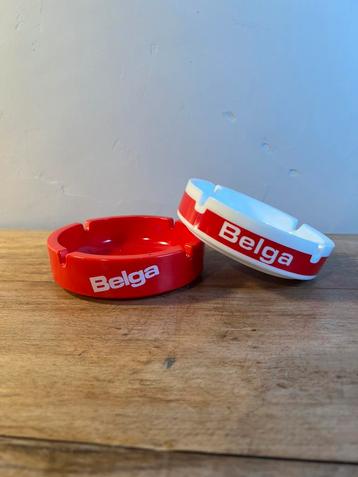 Ensemble de deux cendriers en porcelaine BELGA beschikbaar voor biedingen