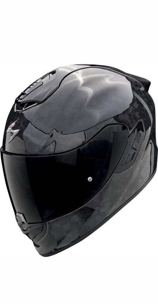 Scorpion exo 1400 onyx, Motoren, Kleding | Motorhelmen, S, Ophalen