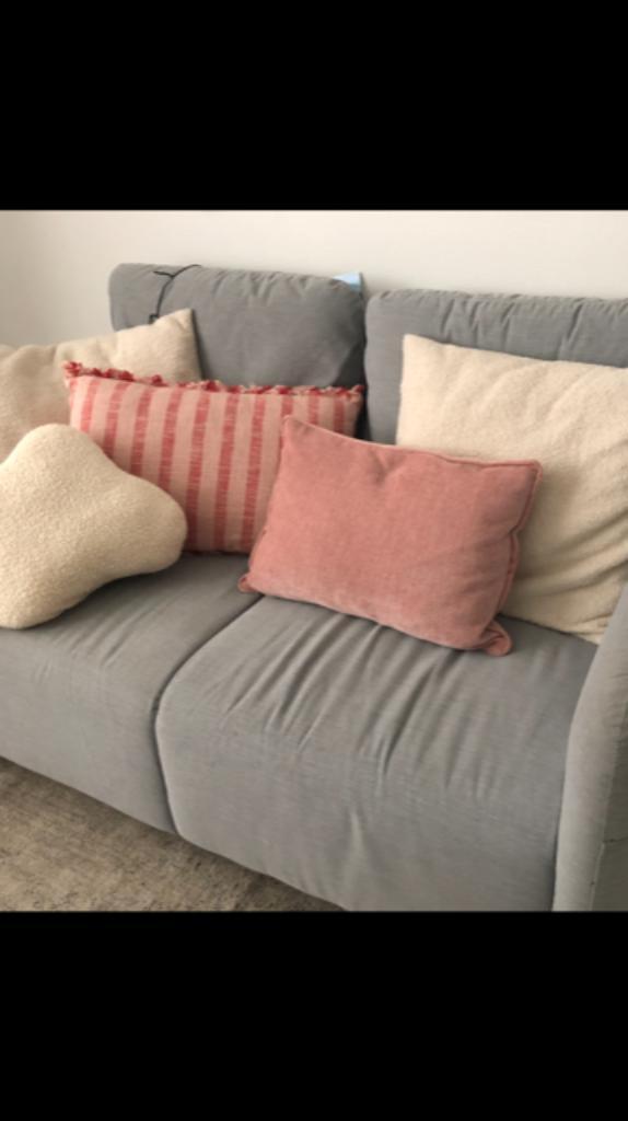 2-persoons zetel, Huis en Inrichting, Zetels | Zetels, Zo goed als nieuw, Rechte bank, Tweepersoons, Ophalen