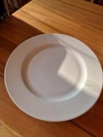 6 grote witte borden, Enlèvement, Comme neuf, Assiettes(s)