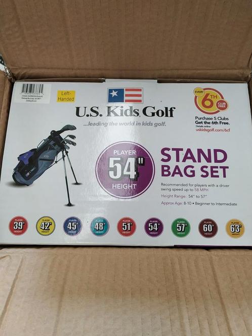 NIEUWE Golfset 5'4" US Kids Golf Ultralight, Sport en Fitness, Golf, Nieuw, Set, Overige merken, Ophalen of Verzenden