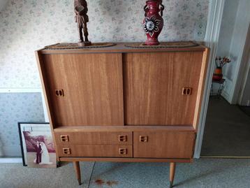 Vintage kast, Huis en Inrichting, Kasten | Dressoirs, Ophalen, Gebruikt