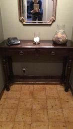 Bijzettafel eik, Huis en Inrichting, Tafels | Sidetables, Ophalen, Gebruikt