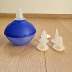 Spuitzak Tupperware, Huis en Inrichting, Keuken | Tupperware, Ophalen of Verzenden, Zo goed als nieuw, Blauw, Bak of Kom