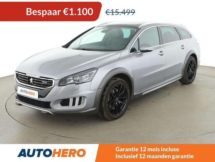 Peugeot 508 2.0 Blue-HDi RXH (bj 2017, automaat), Auto's, Peugeot, Te koop, 4x4, ABS, Achteruitrijcamera, Airbags, Airconditioning