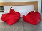 Zitzakken Try Angle XL rood (2 stuks), Huis en Inrichting, Zitzakken, Ophalen, Gebruikt, Rood, Zitzak