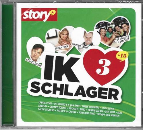 CD Various – Ik  Schlager '15 – 3  (nieuw), Cd's en Dvd's, Cd's | Nederlandstalig, Nieuw in verpakking, Pop, Ophalen of Verzenden