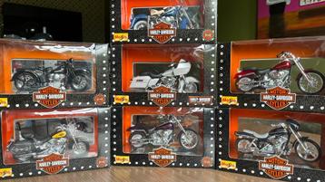 Harley Davidson schaalmodellen beschikbaar voor biedingen