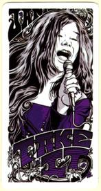Janis Joplin Take it sticker, Collections, Musique, Artistes & Célébrités, Envoi, Neuf