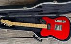 Fender American Telecaster HS 2002 Chrome Red, Muziek en Instrumenten, Verzenden, Gebruikt, Solid body, Fender