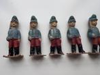 Soldaatjes in papier mache  (7 a 10 cm groot), Ophalen of Verzenden, Gebruikt