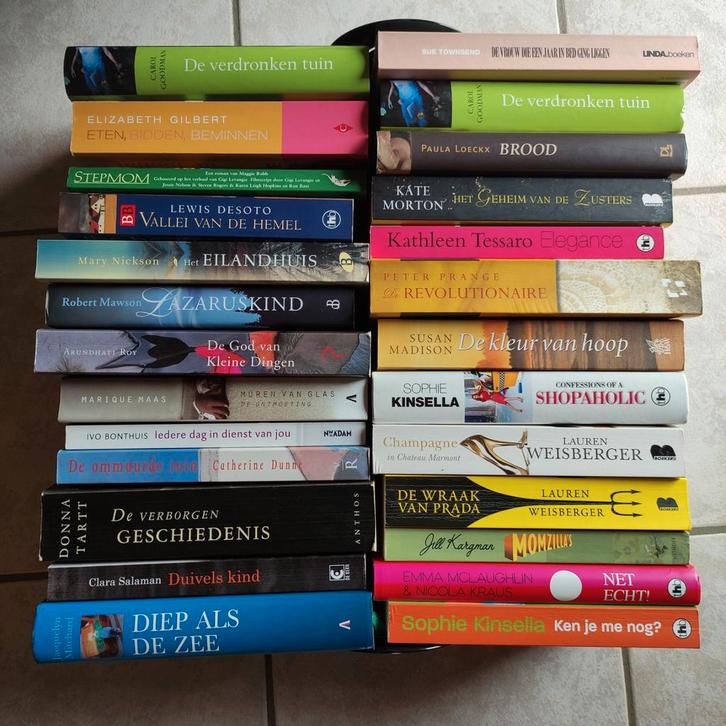 Romans/waargebeurd/thrillers/detectives €1/stuk, Boeken, Thrillers, Gelezen, Ophalen
