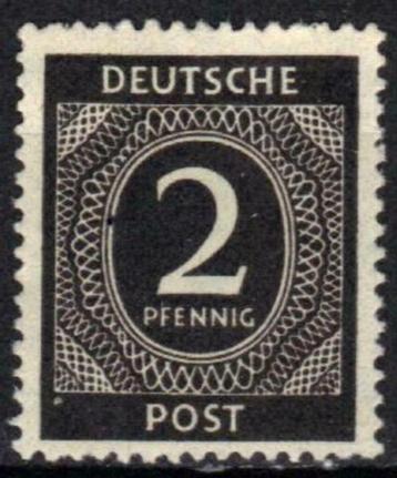 Duitsland A.A.S. 1946 - Yvert 2 - Deutsche Post (PF)