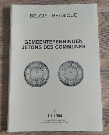 Belgie gemeentepenningen - Vol 4 (1984) beschikbaar voor biedingen