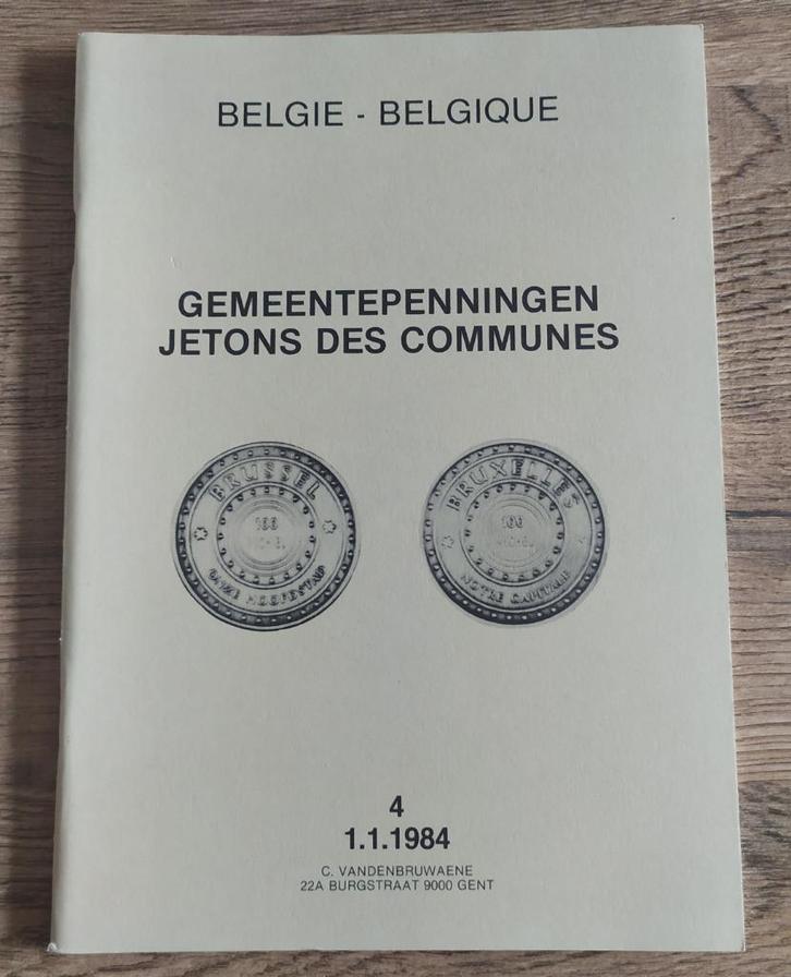 Belgie gemeentepenningen - Vol 4 (1984), Postzegels en Munten, Penningen en Medailles, Verzenden