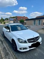 Mercedes c200/220 amg pack c63 look, Auto's, Euro 5, Zwart, Parkeersensor, Wit