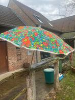 Retro parasol, Tuin en Terras, Ophalen, Gebruikt, Stokparasol, Kantelbaar