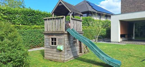 Houten speelhuisje, Kinderen en Baby's, Speelgoed | Buiten | Speelhuisjes, Ophalen