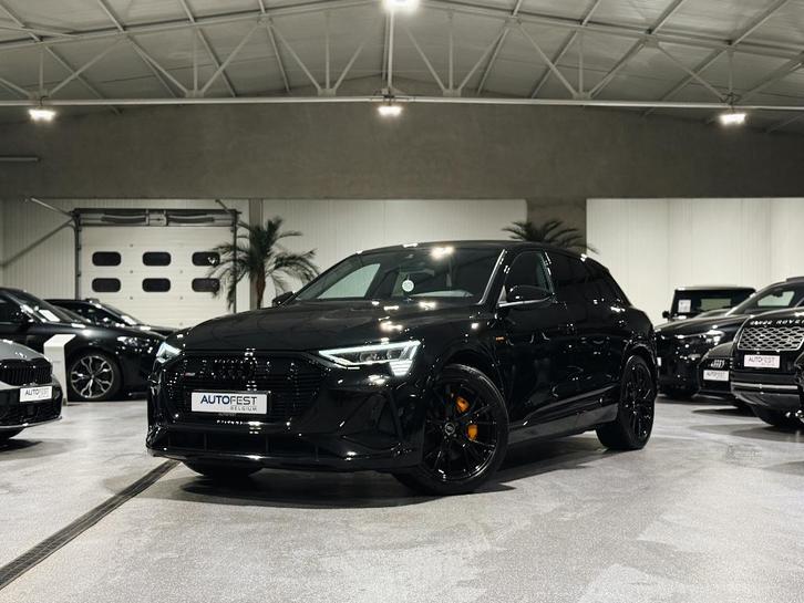 Audi E-Tron 50 Quattro S-Line ‘Black Edition’ - Garantie, Auto's, Audi, Bedrijf, Te koop, e-tron, ABS, Achteruitrijcamera, Adaptieve lichten