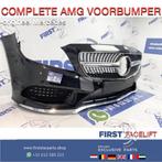 W218 CLS FACELIFT AMG VOORBUMPER ZWART COMPLEET + DIAMOND GR, Auto-onderdelen, Gebruikt, Voor, Mercedes-Benz, Ophalen of Verzenden
