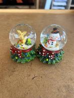 Deux boules à neiges Sapin de Noël, Ophalen, Zo goed als nieuw