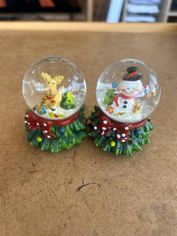Deux boules à neiges Sapin de Noël, Divers, Noël, Enlèvement, Comme neuf