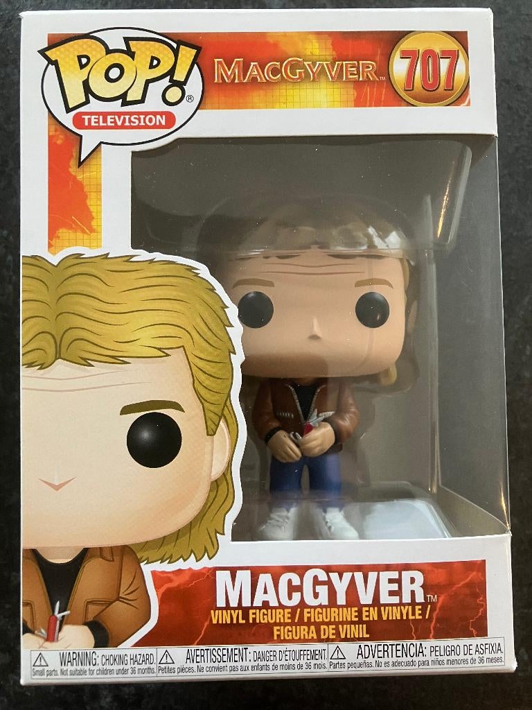 Pop Funko 707 MacGyver, Ophalen of Verzenden, Zo goed als nieuw