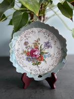 Vintage glanzend porseleinen bord, Antiek en Kunst, Antiek | Porselein, Ophalen