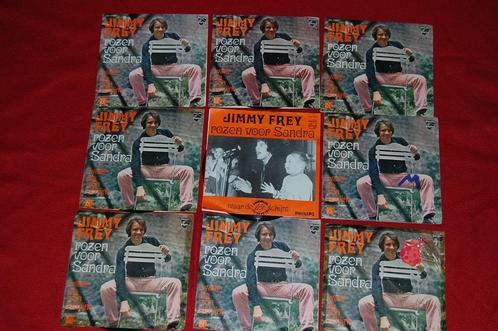 45t vinylsingels en 1 LP van Jimmy FREY, CD & DVD, Vinyles | Néerlandophone, Comme neuf, Chanson réaliste ou Smartlap, Enlèvement ou Envoi