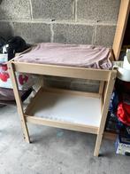 table à langer en bois, Enlèvement, Comme neuf, Matelas