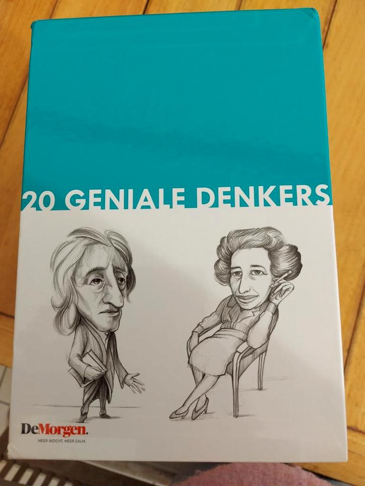 Verzamelbox 20 geniale denkers, Boeken, Filosofie, Ophalen