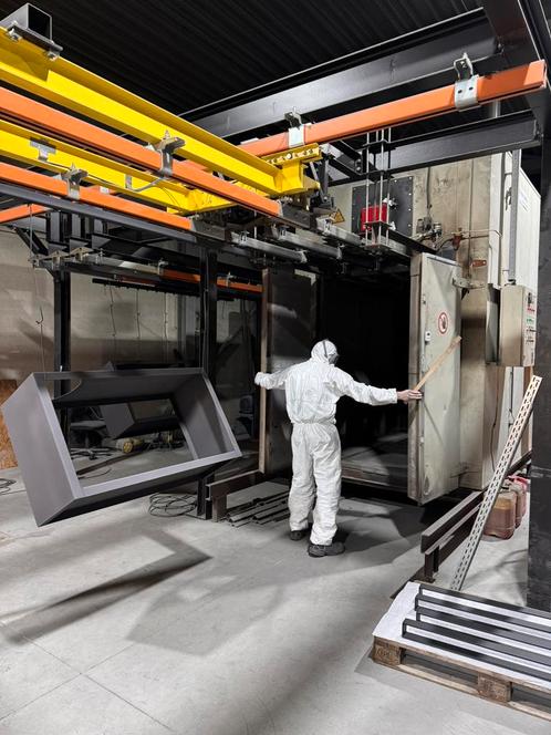 Poederlak oven glasbeek gasolie, Elektronische apparatuur, Ovens, Oven, Ophalen