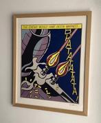 Roy Lichtenstein: lithografie ingelijst in 40 bij 50 cm., Ophalen of Verzenden