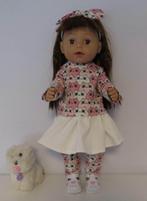 poppenkleertjes babypop born 43cm  (rok setje ), Ophalen of Verzenden, Nieuw, Babypop