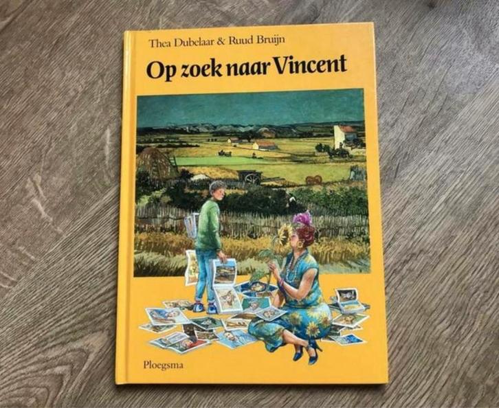 Op zoek naar Vincent Van Gogh - Thea Dubelaar, Boeken, Kinderboeken | Jeugd | 10 tot 12 jaar, Zo goed als nieuw, Ophalen of Verzenden
