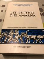 Les lettres d'el amarna - Littératures anciennes du proche-o, Livres, Comme neuf, 14e siècle ou avant, Enlèvement ou Envoi