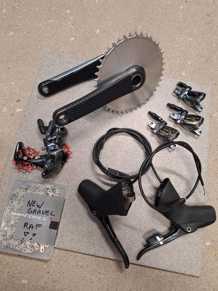 Complete Sram Force CX1 gravel/cx groepset, Fietsen en Brommers, Fietsonderdelen, Ophalen of Verzenden